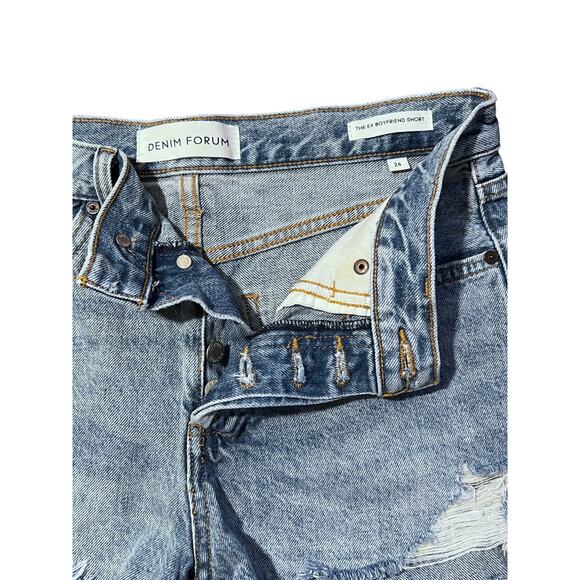 Denim Forum Jean Shorts - Picture 4 of 6
